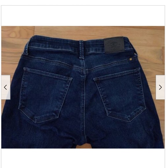 LUCKY BRAND Sasha Super Skinny Stretch Dark Wash Jeans - Picture 3 of 7